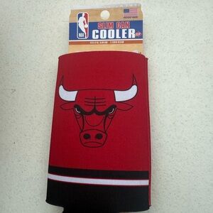 NBA Bulls Red Can Cooler